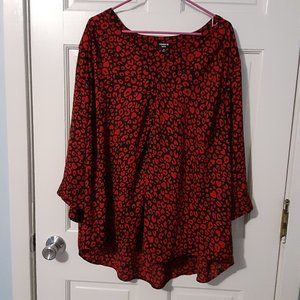 Torrid animal print top